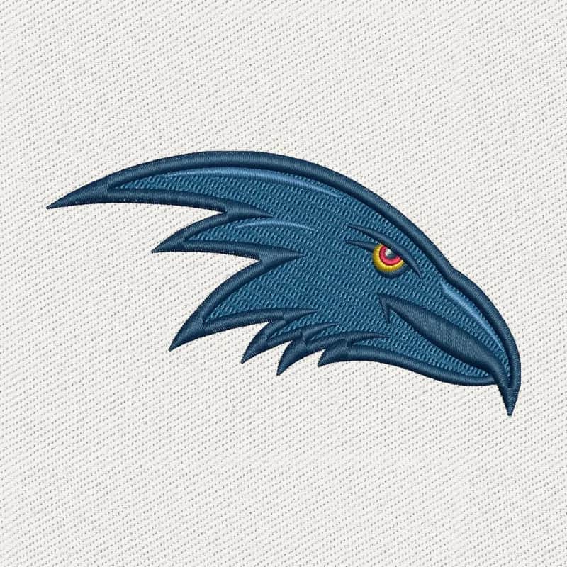 Adelaide Football Club Logo 2 Embroidery Design