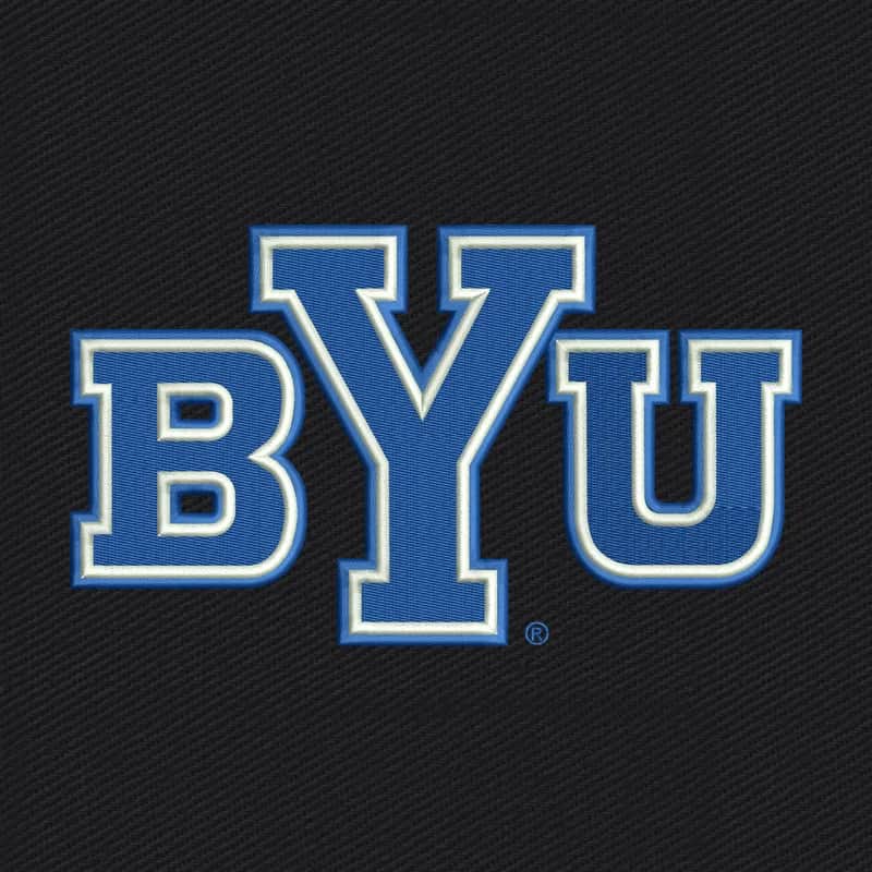 Brigham Young Cougars Secondary Logo Embroidery Design