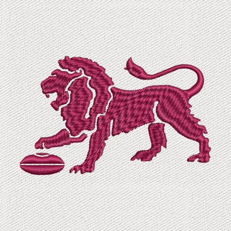 Brisbane Lions Football Club Logo 2 Embroidery Design
