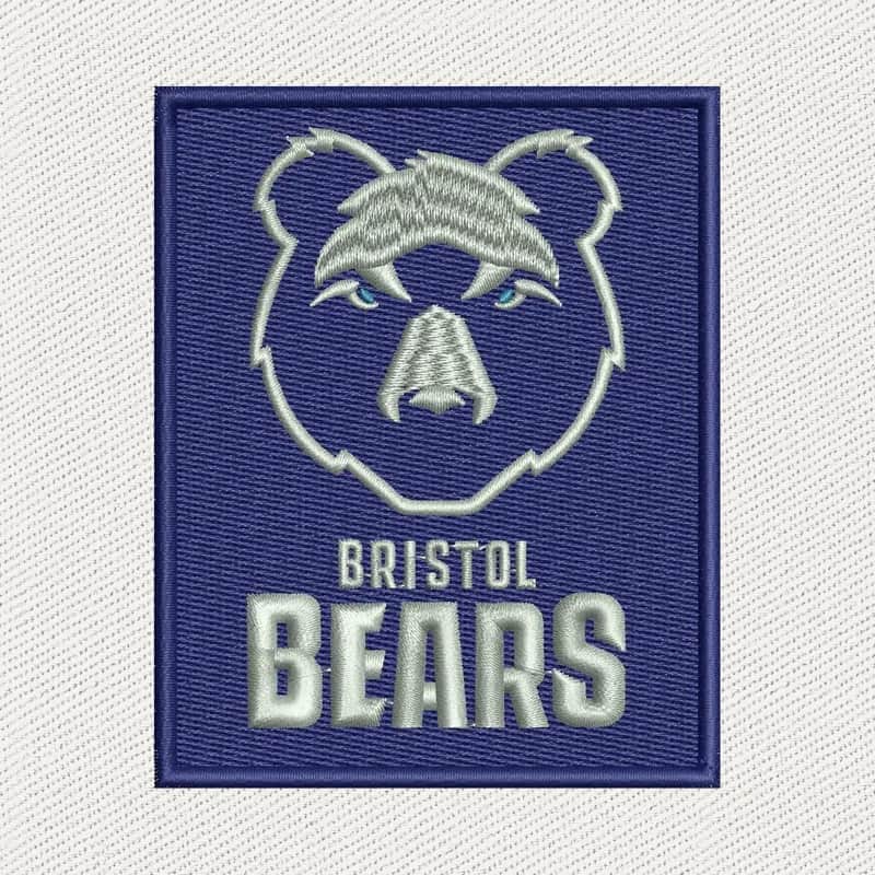 Bristol Bears Rugby Football Club Logo 2 Embroidery Design