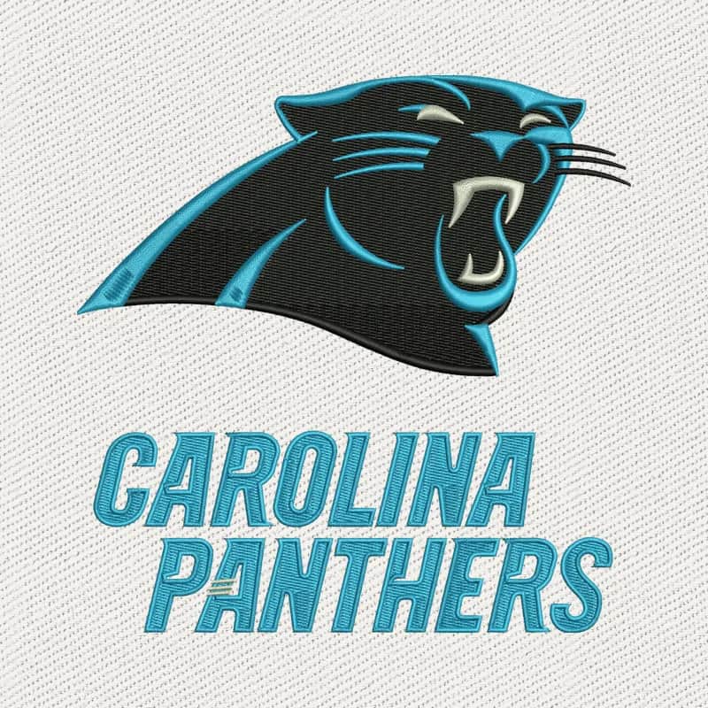 Carolina Panthers Logo 4 Embroidery Design