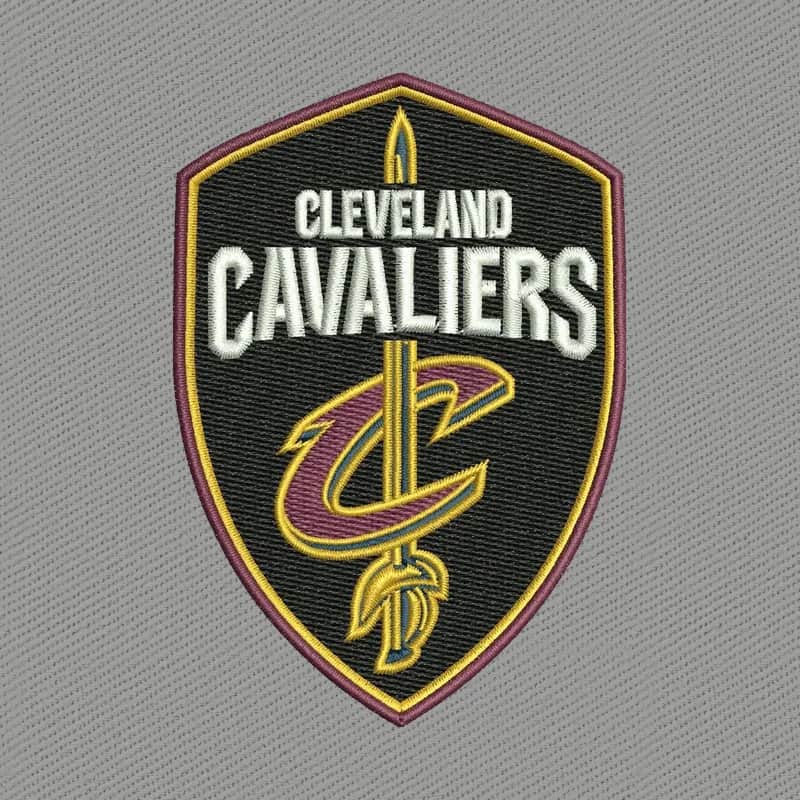 Cleveland Cavaliers Logo Embroidery Design