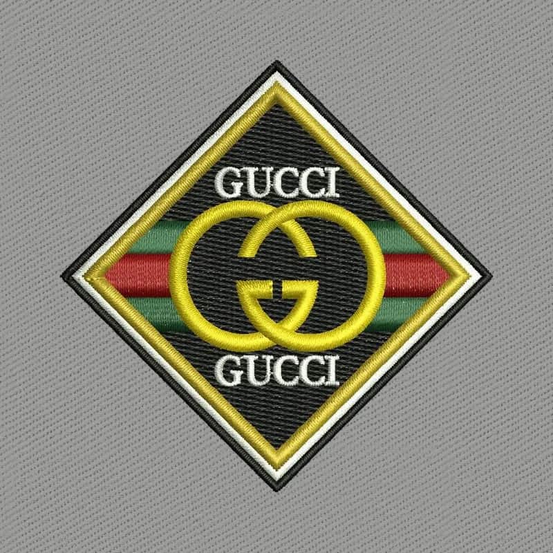 Gucci Logo Stickdatei