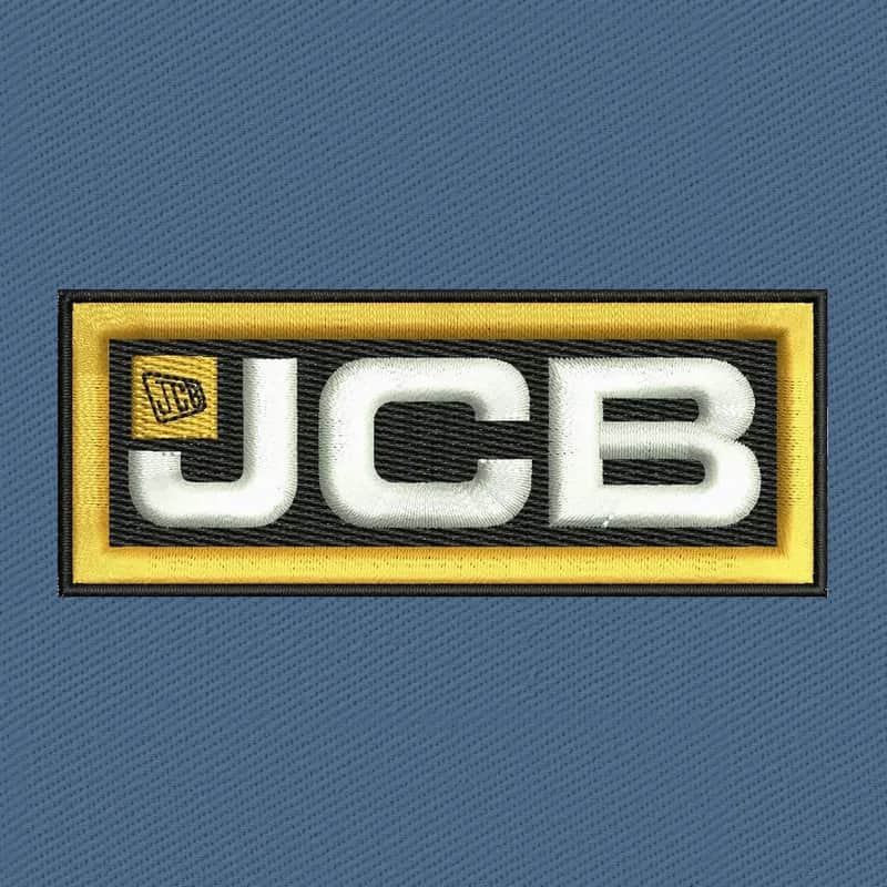 JCB Logo 2 Embroidery Design