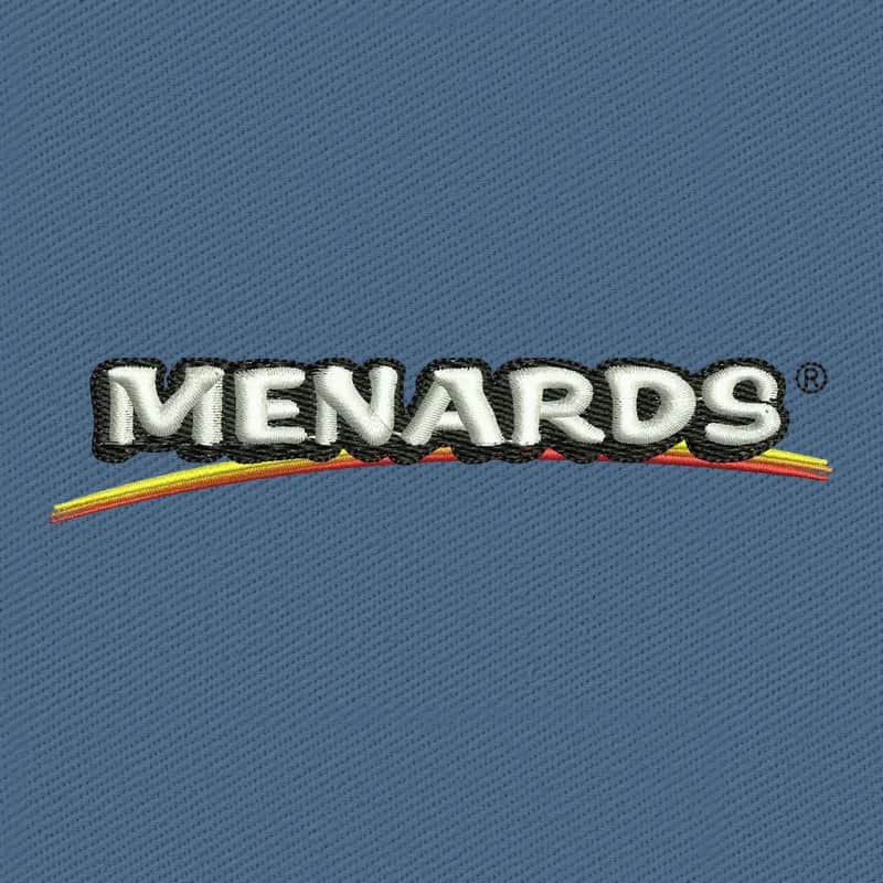 Menards Logo 2 Embroidery Design
