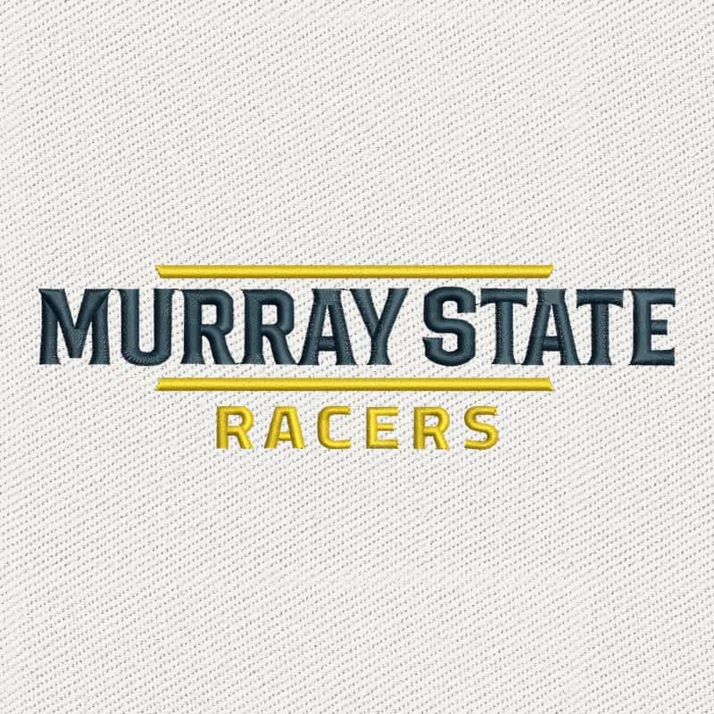 Murray State Racers Logo 5 Embroidery Design