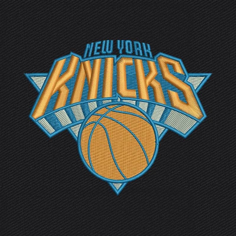 New York Knicks Logo Embroidery Design