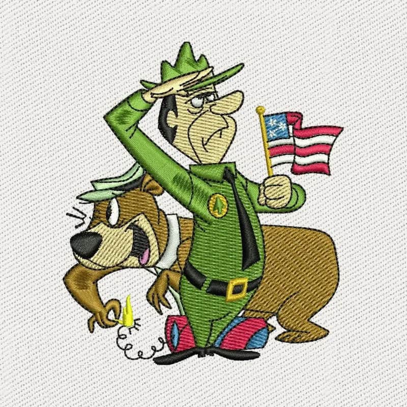 Ranger Smith et Yogi Bear