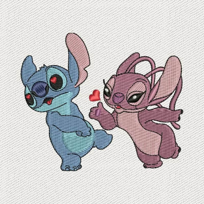 Stitch e Angel animati 3