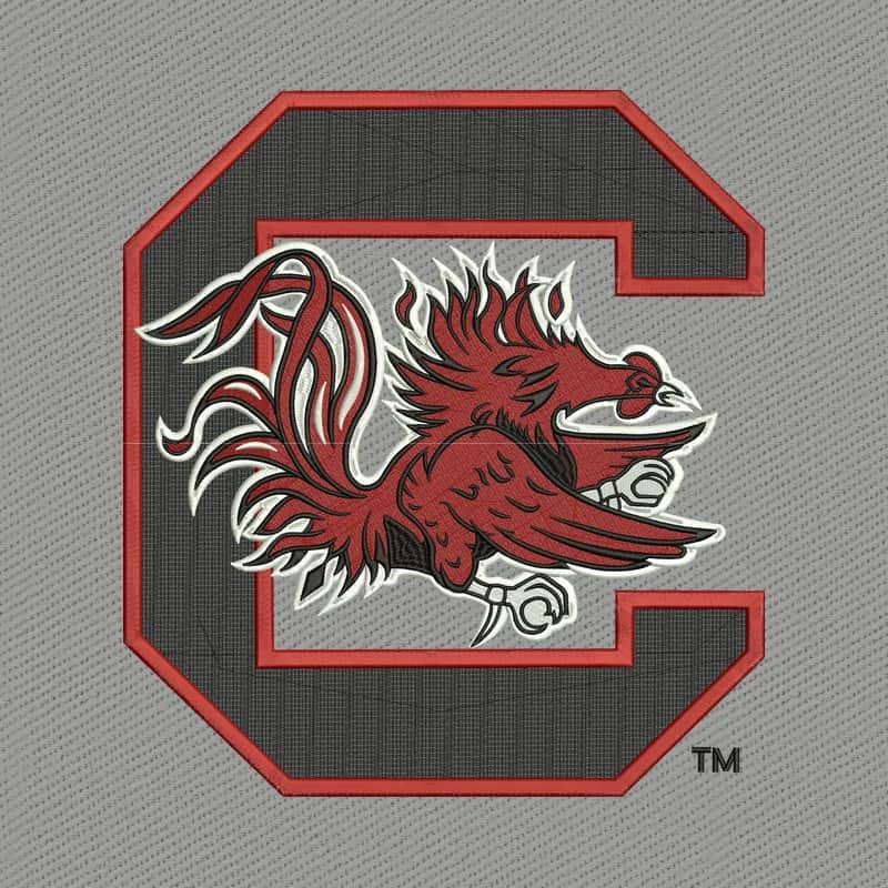 University of South Carolina Logo 2 Embroidery Design