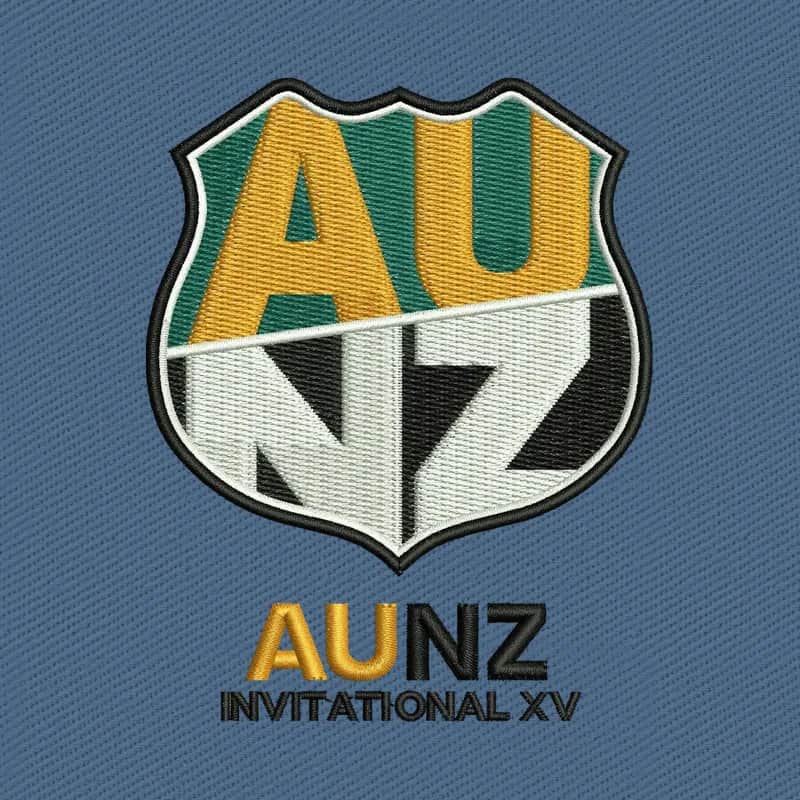 AUNZ Invitational XV Logo Stickdatei