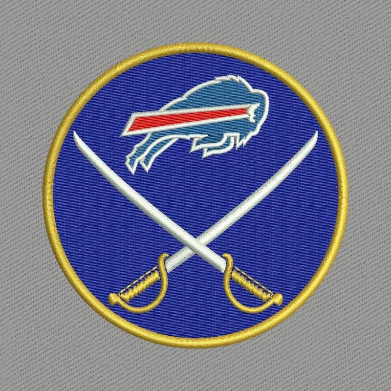 Buffalo Sabres and Bills Logo Stickdatei
