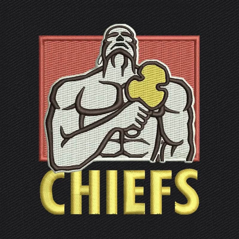 Chiefs Rugby Club Logo Stickdatei