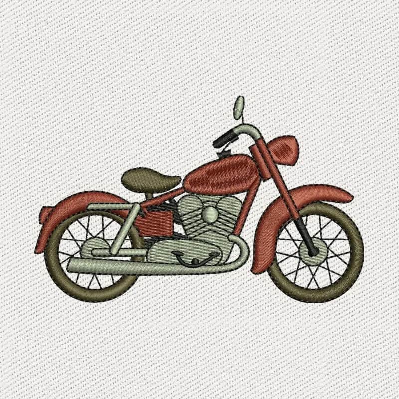 Indian Motorcycles 2 Embroidery Design