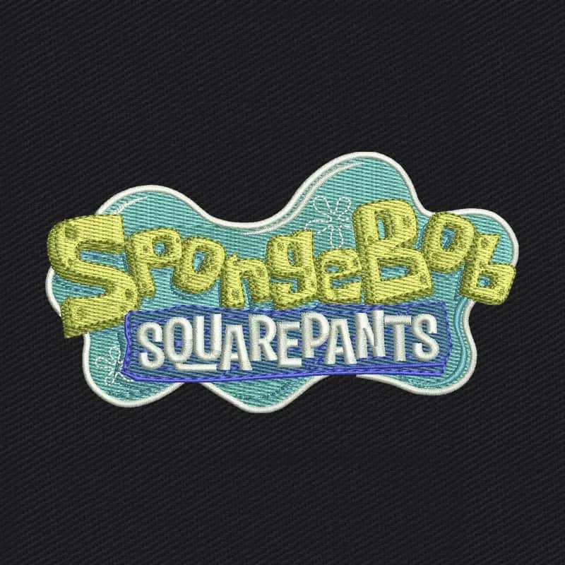 SpongeBob SquarePants Logo Stickdatei