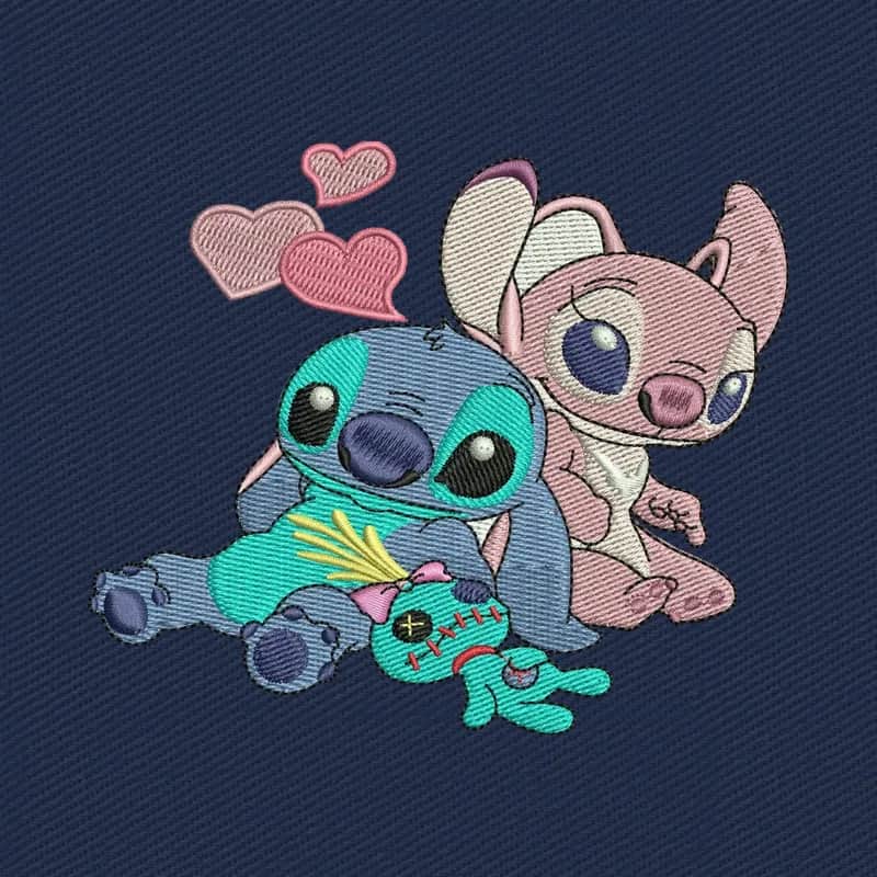 Stitch e Angel animati 2
