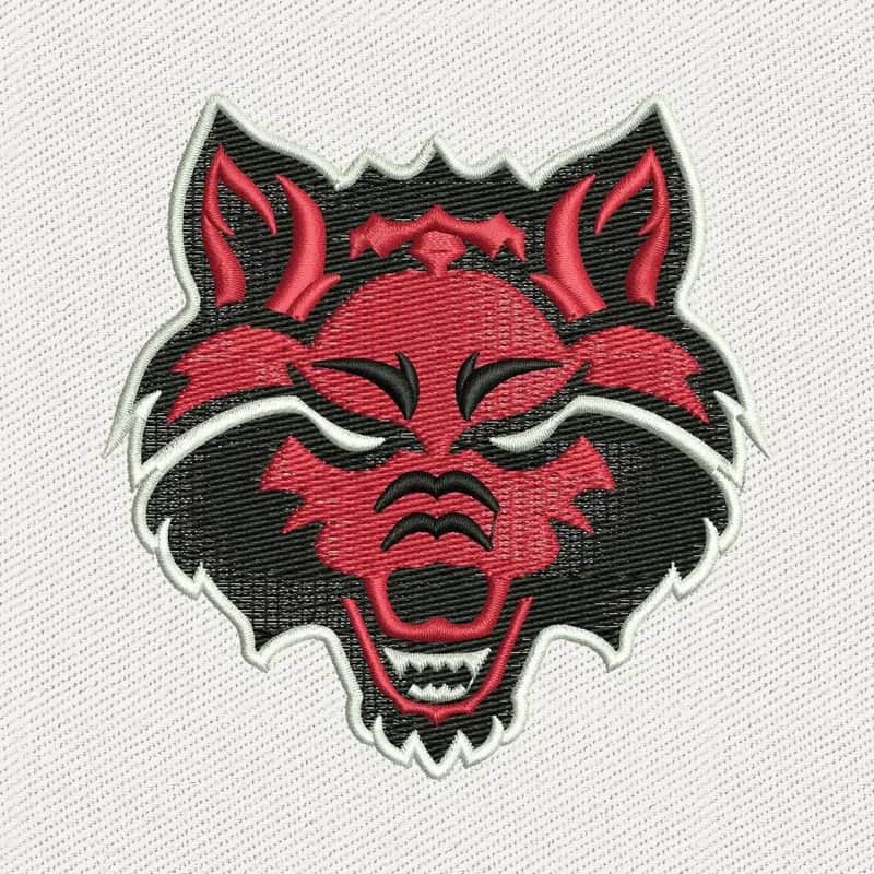 Arkansas State Red Wolves Wolfskopf