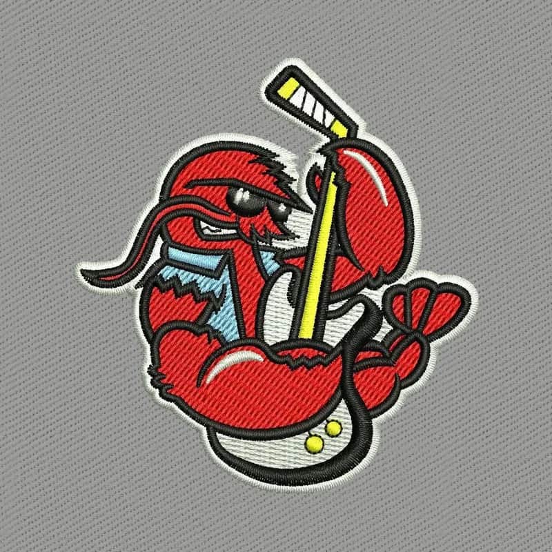 Athens Rock Lobsters Logo Embroidery Design