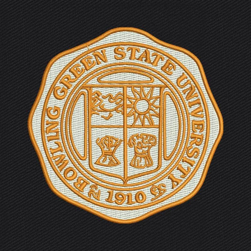 Bowling Green St. University Logo Embroidery Design