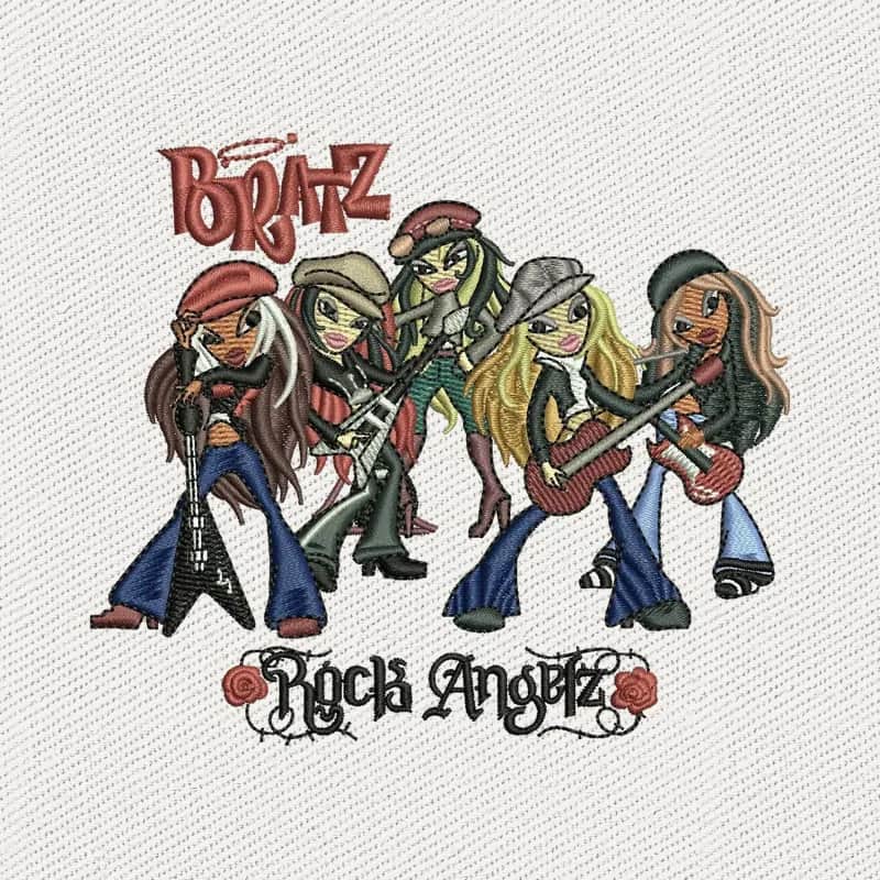 Bratz Rock Angelz Stickdatei