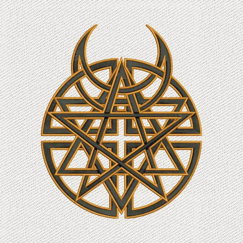 Disturbed Logo 2 Stickdatei