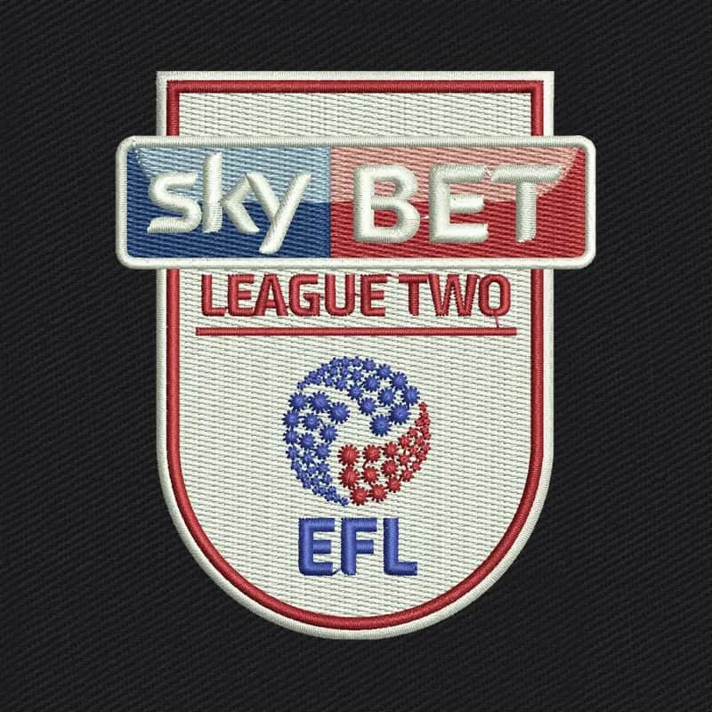 EFL League Two Logo Embroidery Design