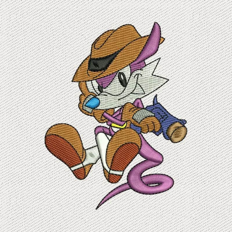 Fang the Sniper 2 Embroidery Design