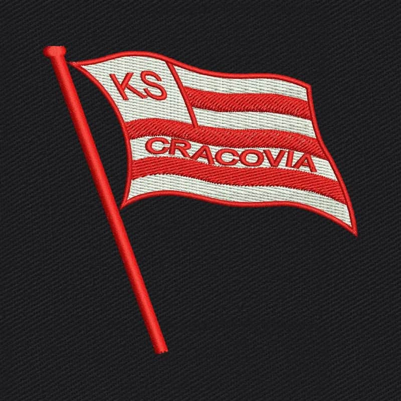 Logotipo del club de fútbol MKS Cracovia