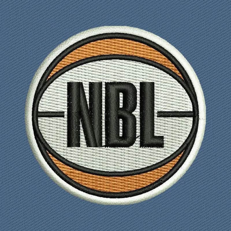 National Basketball League Australia Logo 2 Embroidery Design