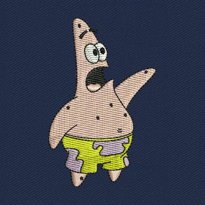 Patrick Star 2 Stickdatei