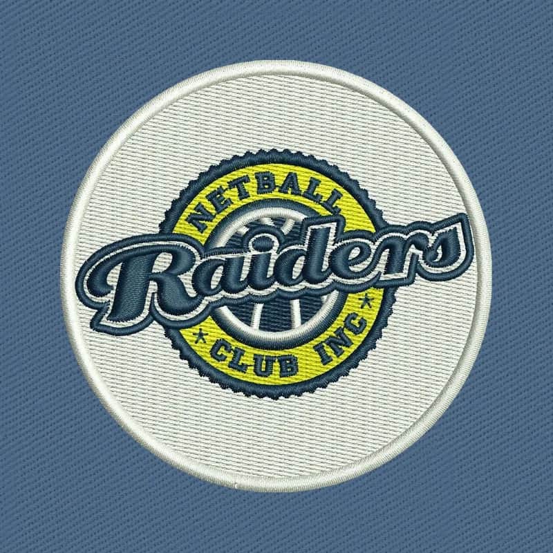 Raiders Netball Club Logo 2 Stickdatei