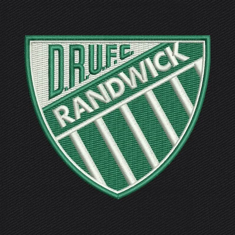 Randwick District Rugby Union Football Club Logo Embroidery Design