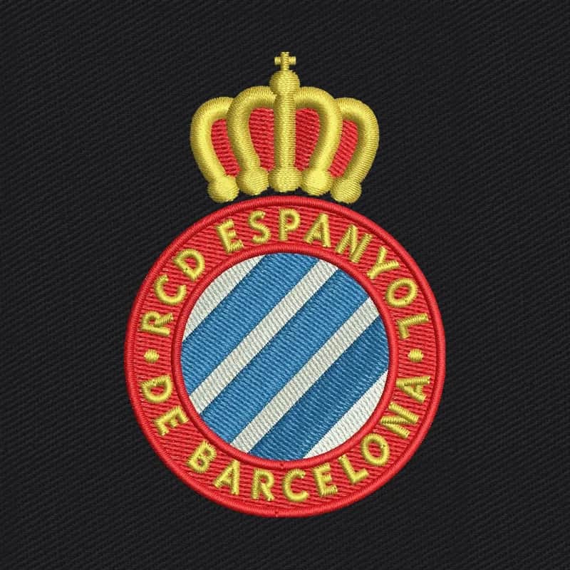 RDC Espanyol Football Club Logo Embroidery Design