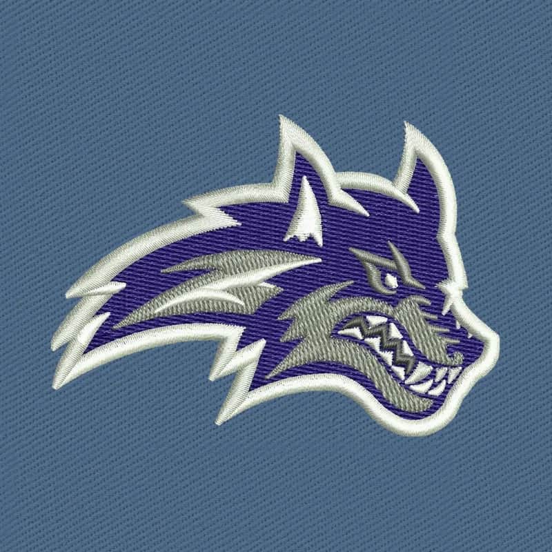 Logo della squadra di football americano Snowflake Lobos