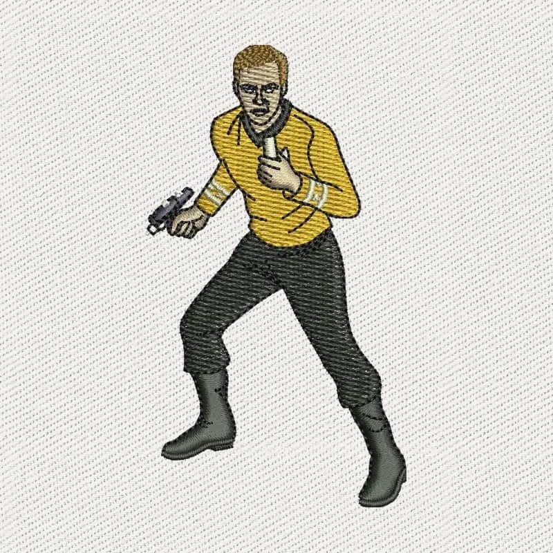 Star Trek Timelines Captain Kirk Stickdatei