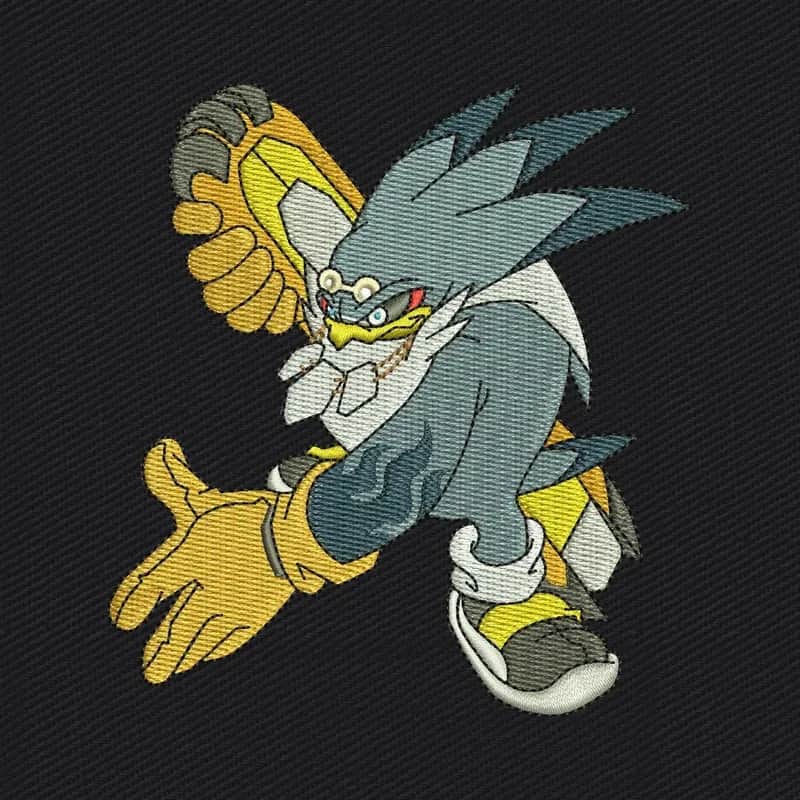 Storm the Albatross Sonic Embroidery Design