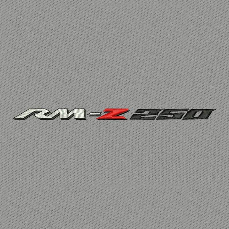 Suzuki RM Z250 Logo Stickdatei