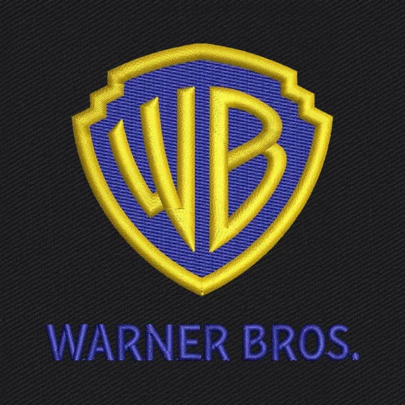 Warner Bros Logo Stickdatei