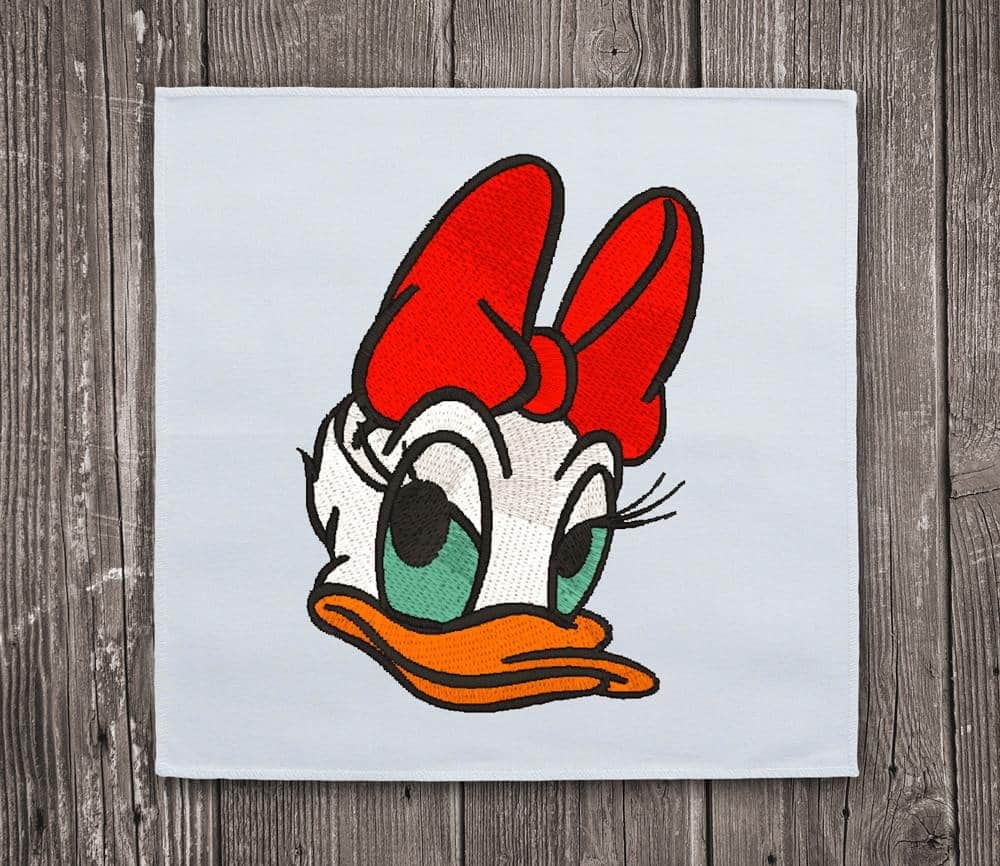 Daisy Donald Embroidery Design