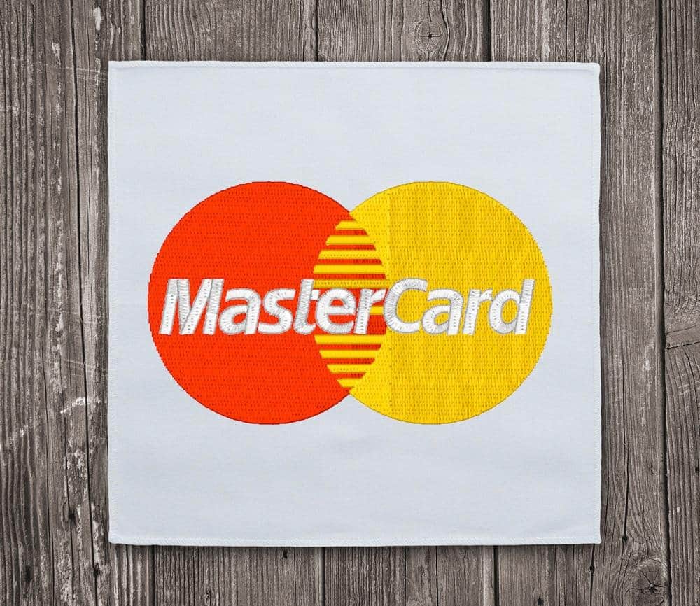 MasterCard Embroidery Design