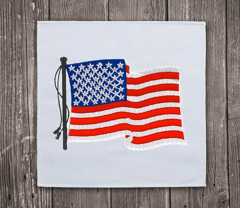 Bandiera USA Sventolante