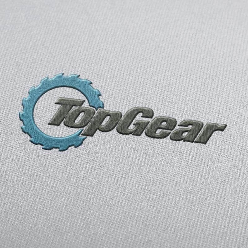 Top Gear Logo Embroidery Design