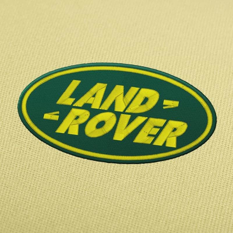 Land Rover logo Embroidery Design