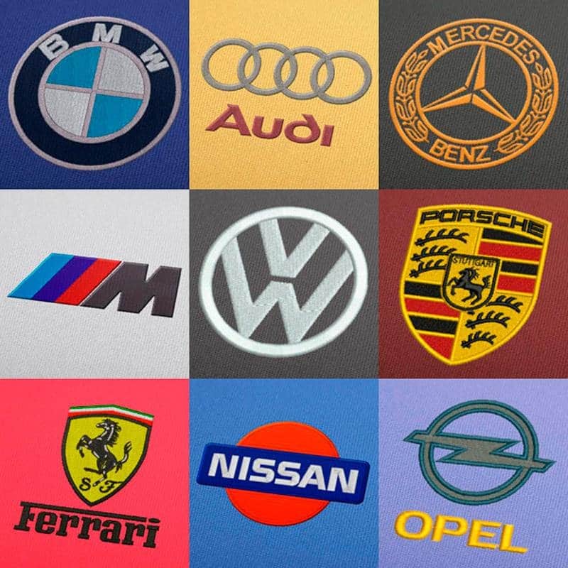 Pacchetto di di marche di automobili