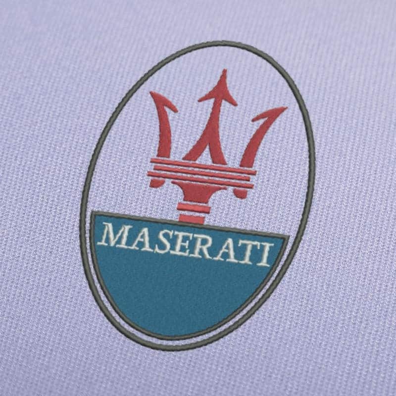Maserati 2 Embroidery Design