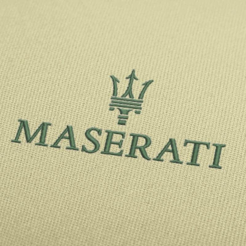 Maserati 1 Embroidery Design
