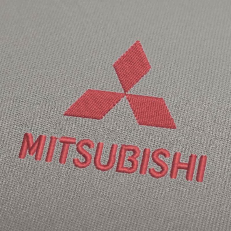 Mitsubishi logo 2 Embroidery Design