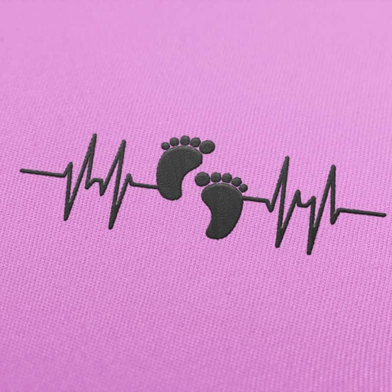Baby Foot Stickdatei