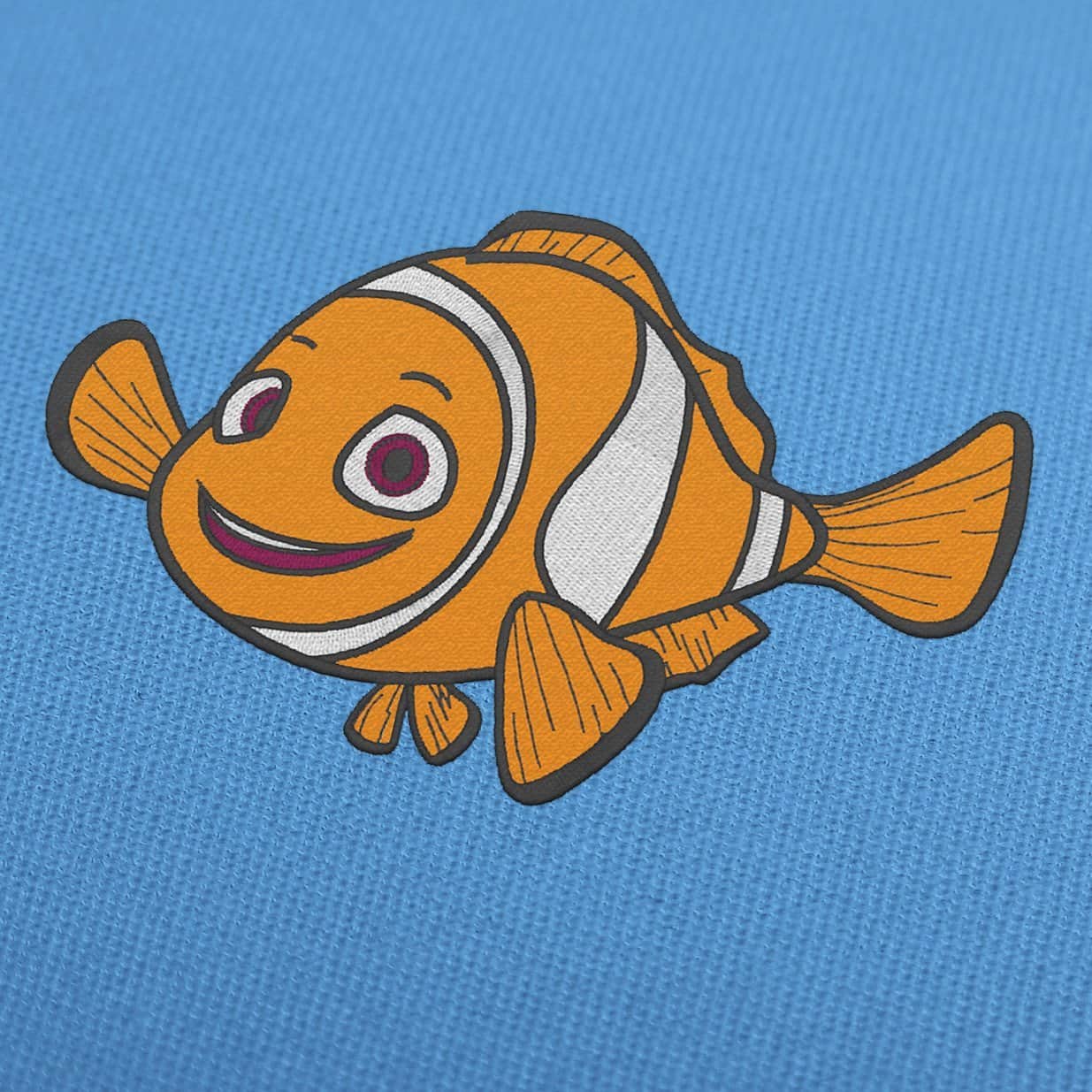 Nemo applique Embroidery Design