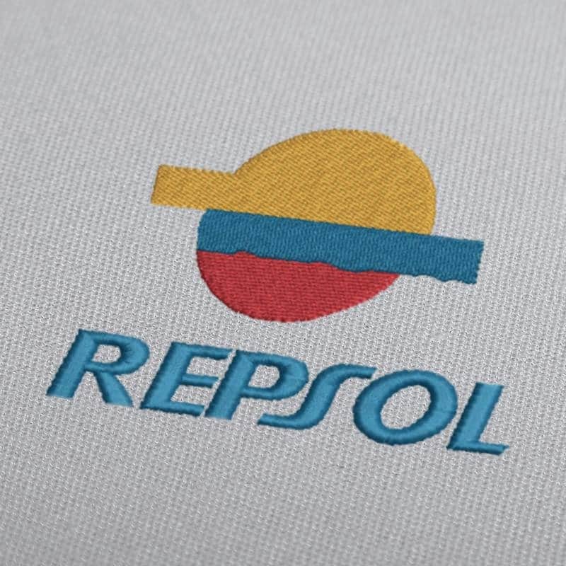 Repsol logo Embroidery Design